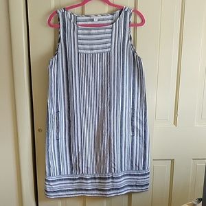 J. Jill Sleeveless Linen Dress